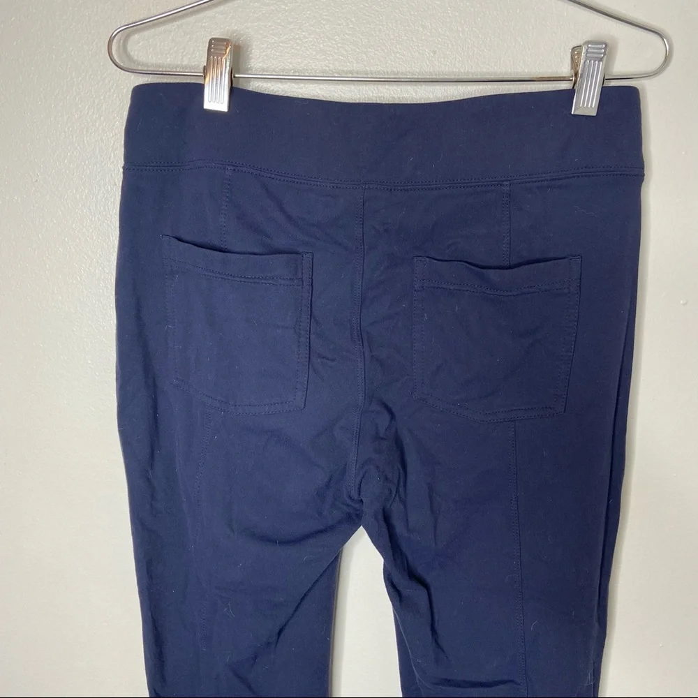 Athleta Navy Straight Leg Leggings Medium - Picture 5 of 9